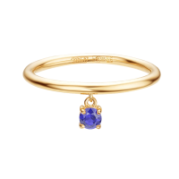 Золотое кольцо с сапфиром